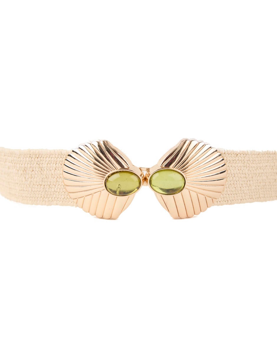 CINTURÓN MA2604-1, UNITALLA, BEIGE 3