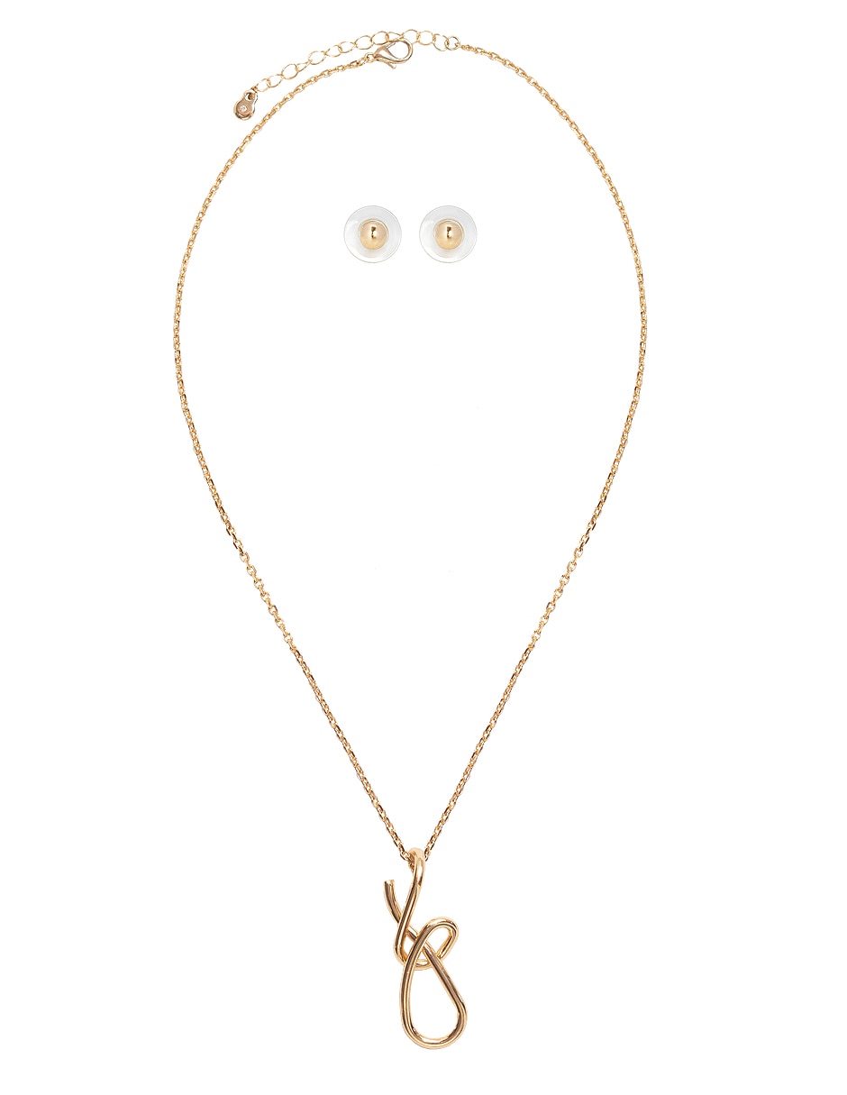 Set de collar y aretes