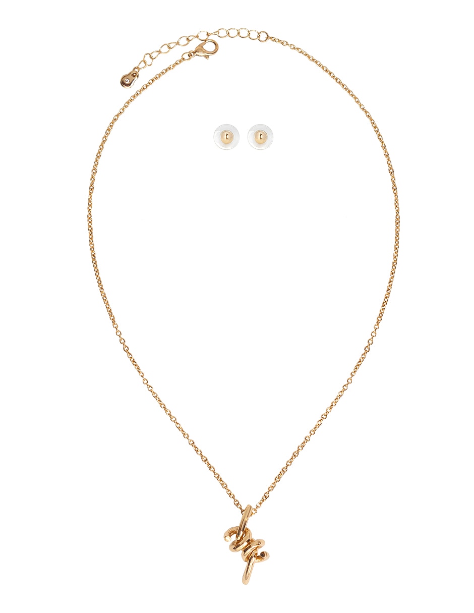 Set de collar y aretes