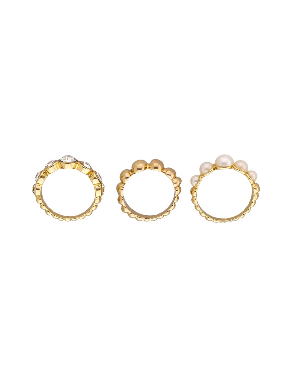 Set anillo Map brillante