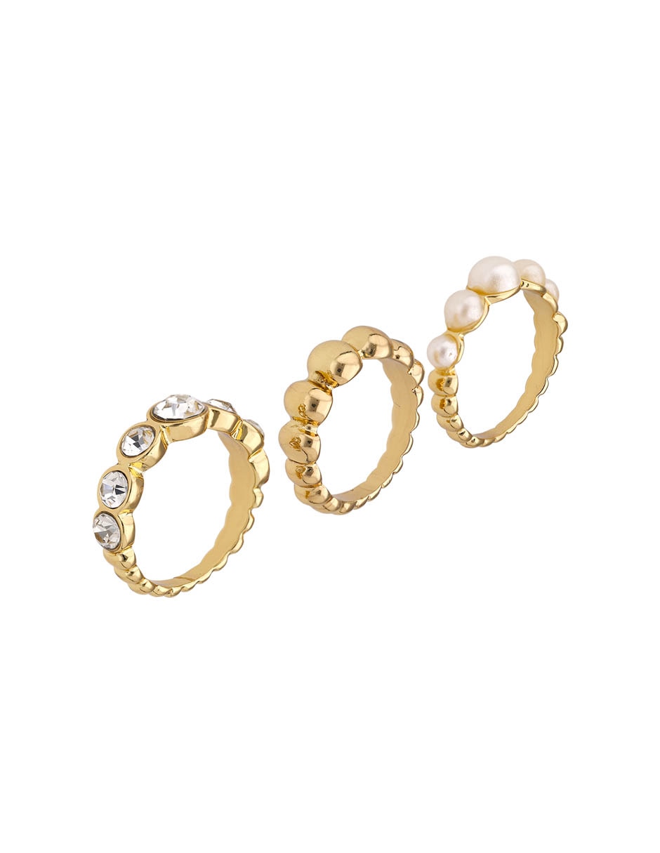 Set anillo Map brillante