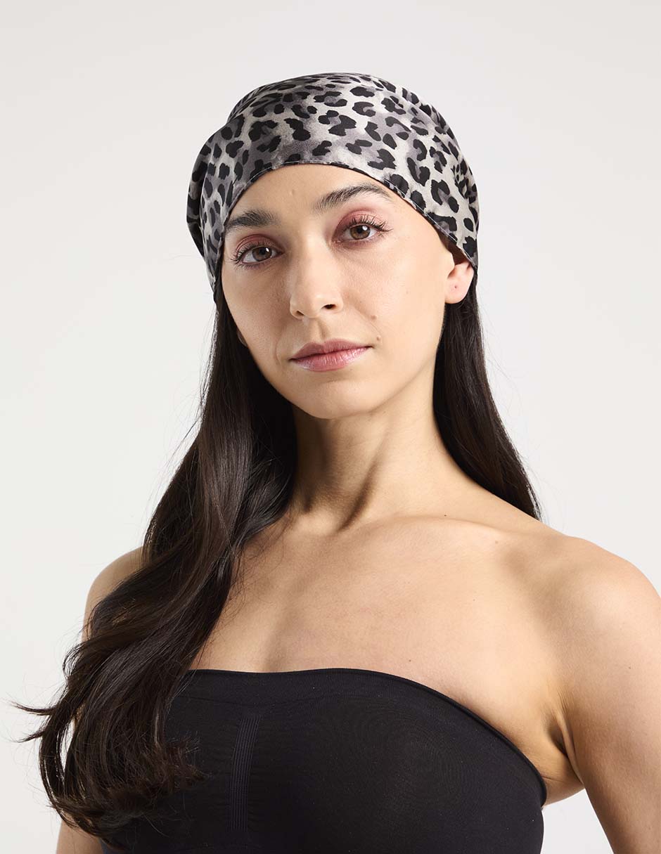 Turbante para mujer estampado animal print