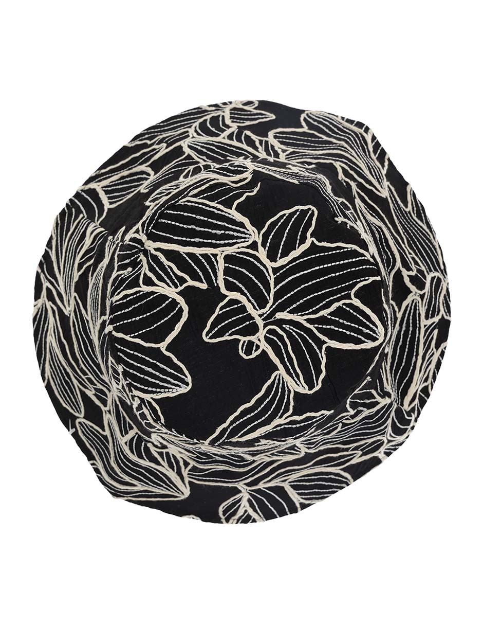Sombrero bucket estampado floral 4