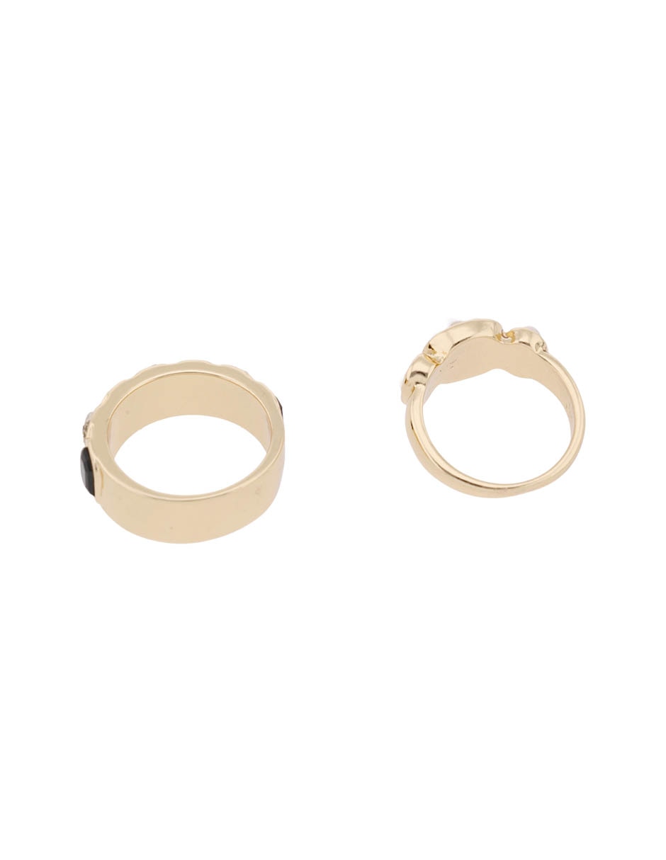 Set anillo liso