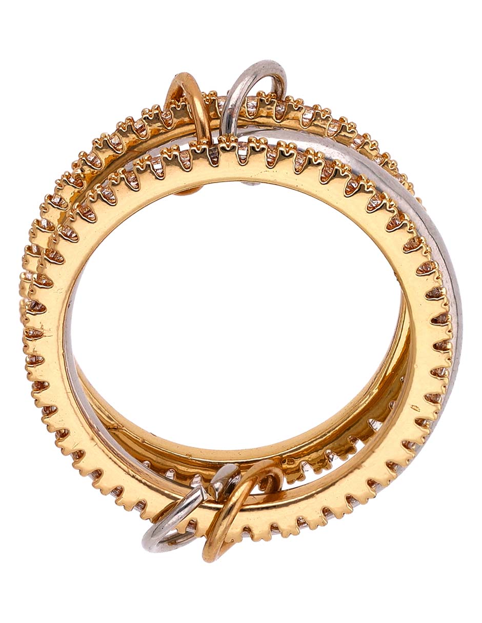 Anillo redondo brillante 4