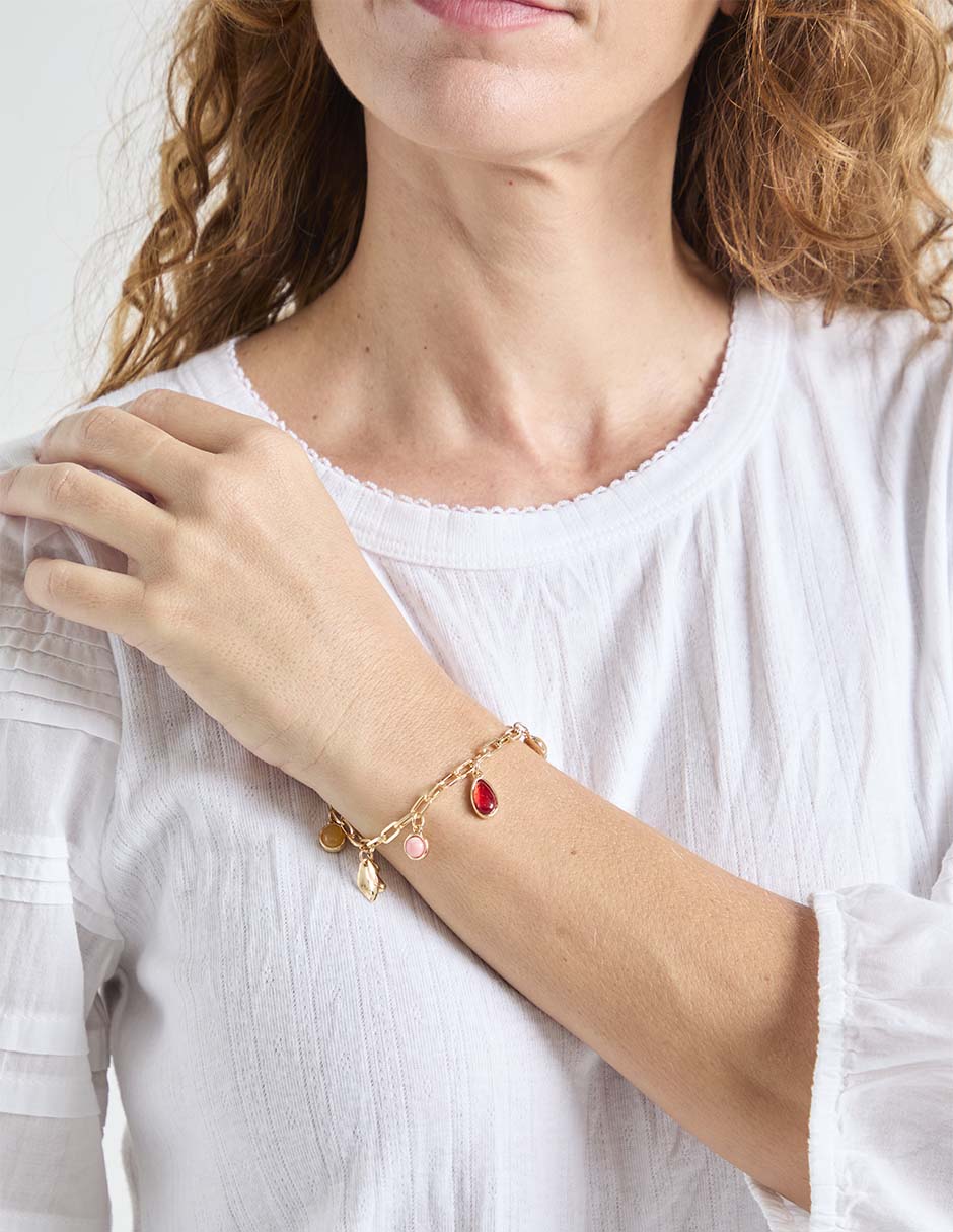 Pulsera map acabado brillante 4