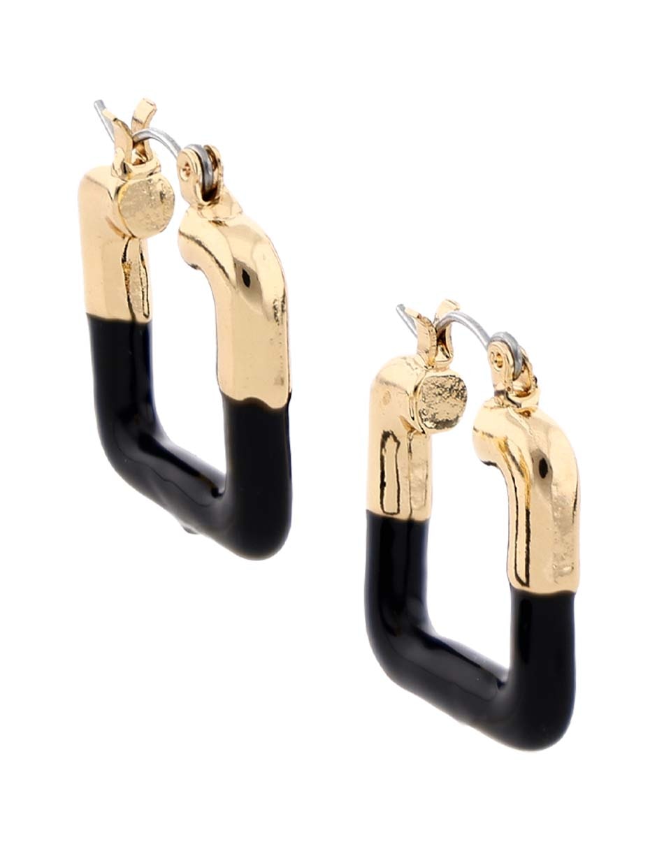 Aretes cortos cuadrados 2
