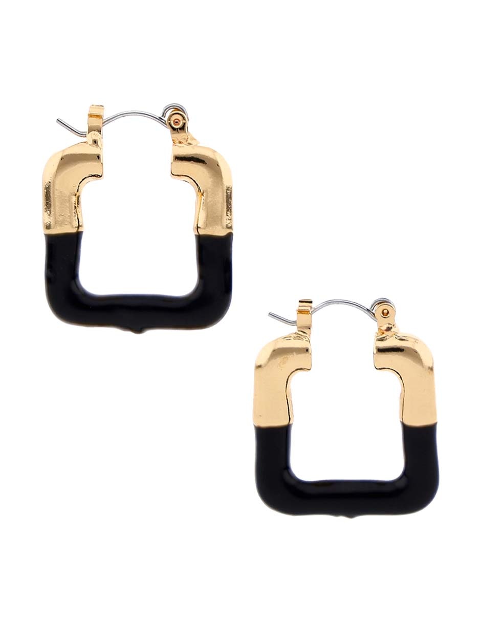 Aretes cortos cuadrados 3