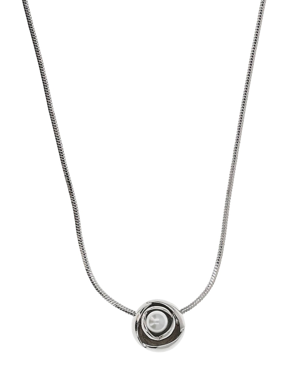 Collar con dije de flor Collar con dije de flor