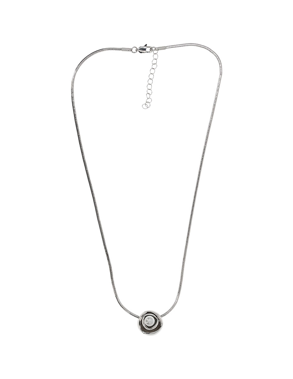 Collar con dije flor 2