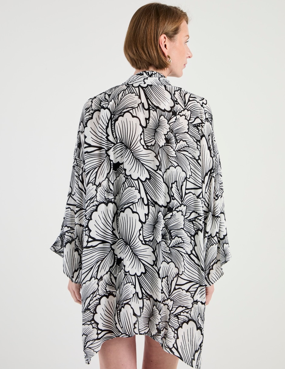 Salida de playa kimono para mujer 6