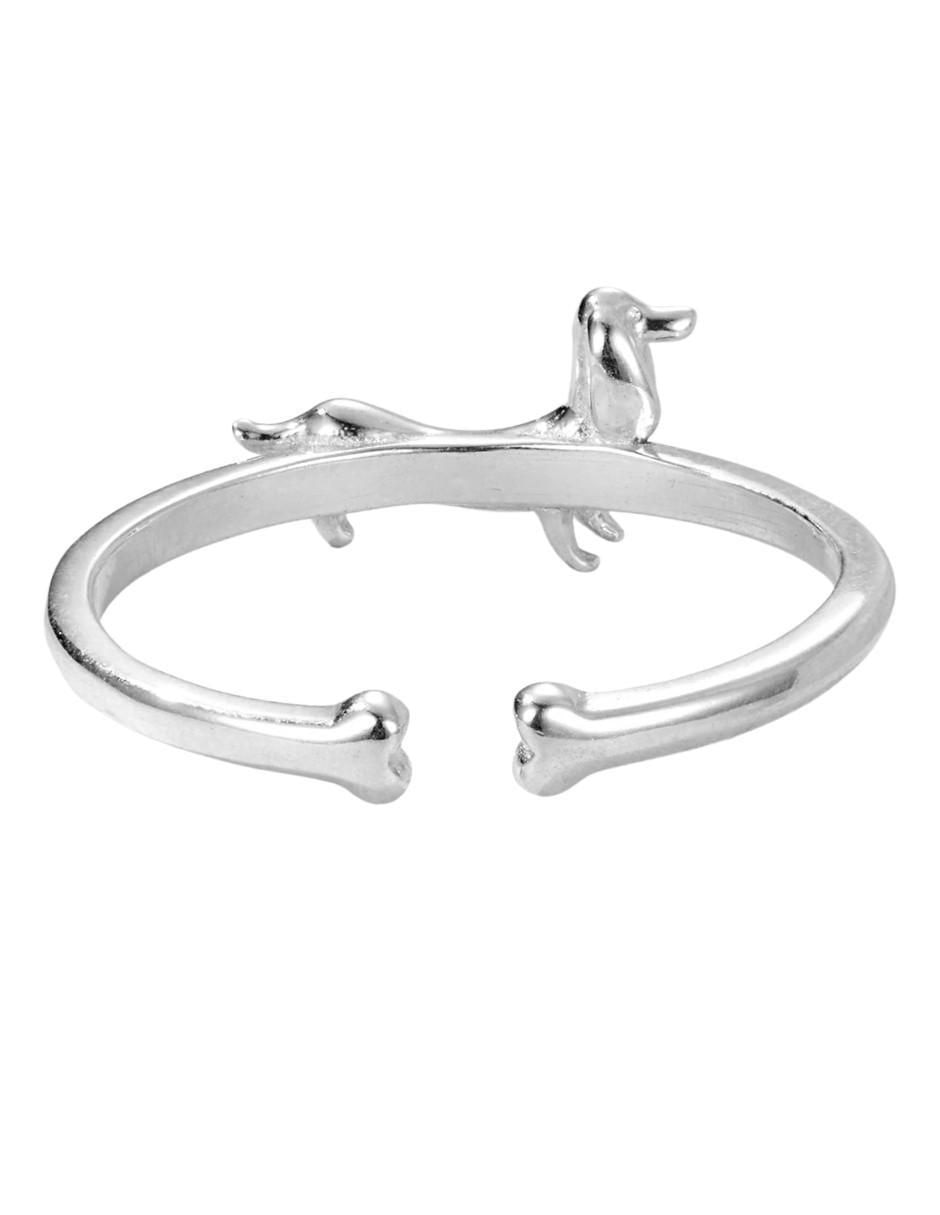 Anillo de perro Pets P 925 de plata pulido
