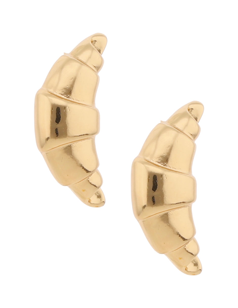 Aretes largos That's It con acabado texturizado