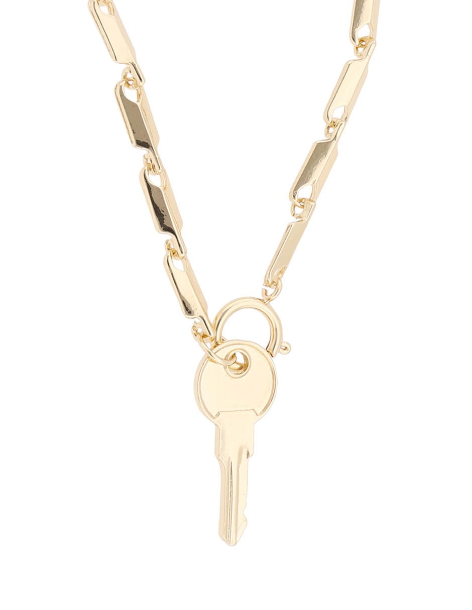 Collar con dije de llave 1