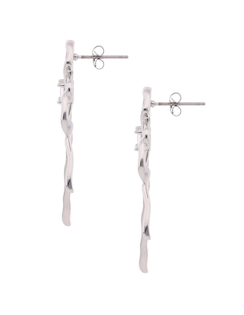Aretes con acabado brillante 3