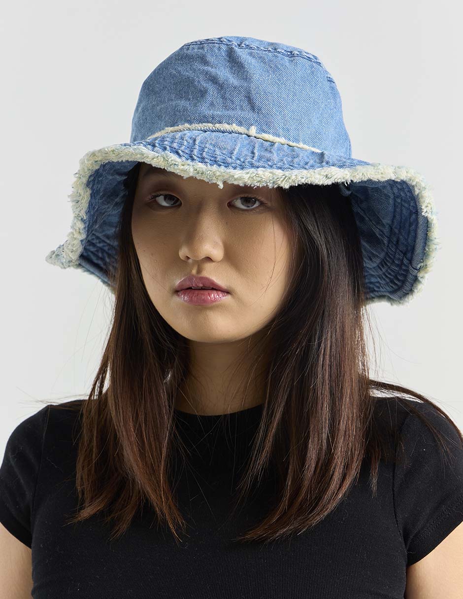 Sombrero bucket estampado jaspeado