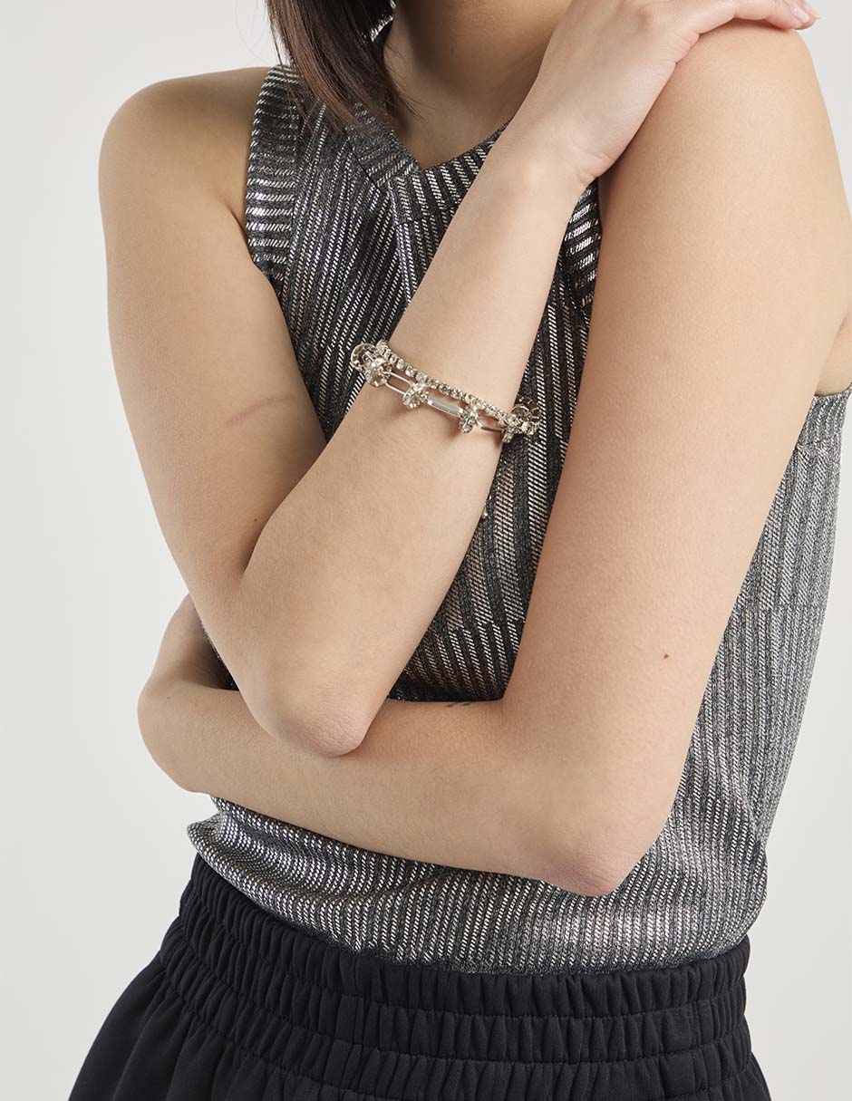 Pulsera con acabado brillante