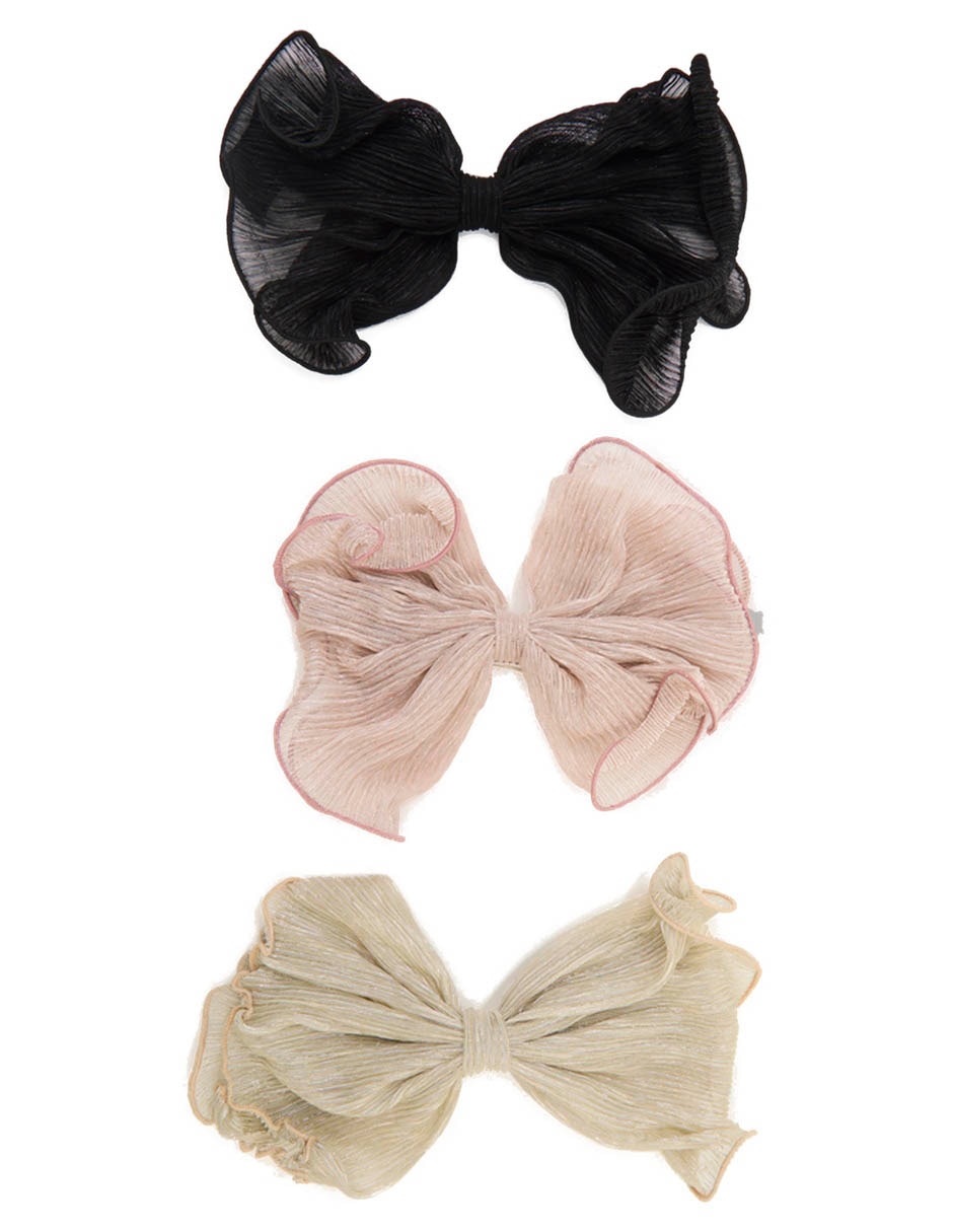Set broche para cabello That's It con acabado acanalado