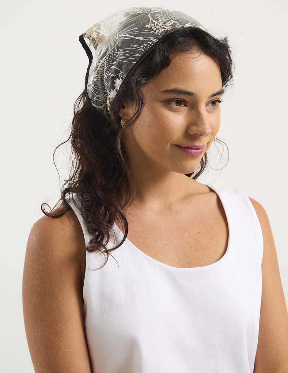 Turbante para mujer estampado floral