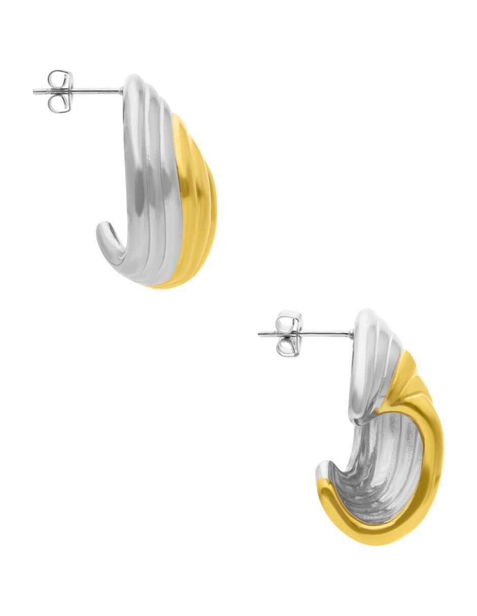 Aretes con acabado brillante 3