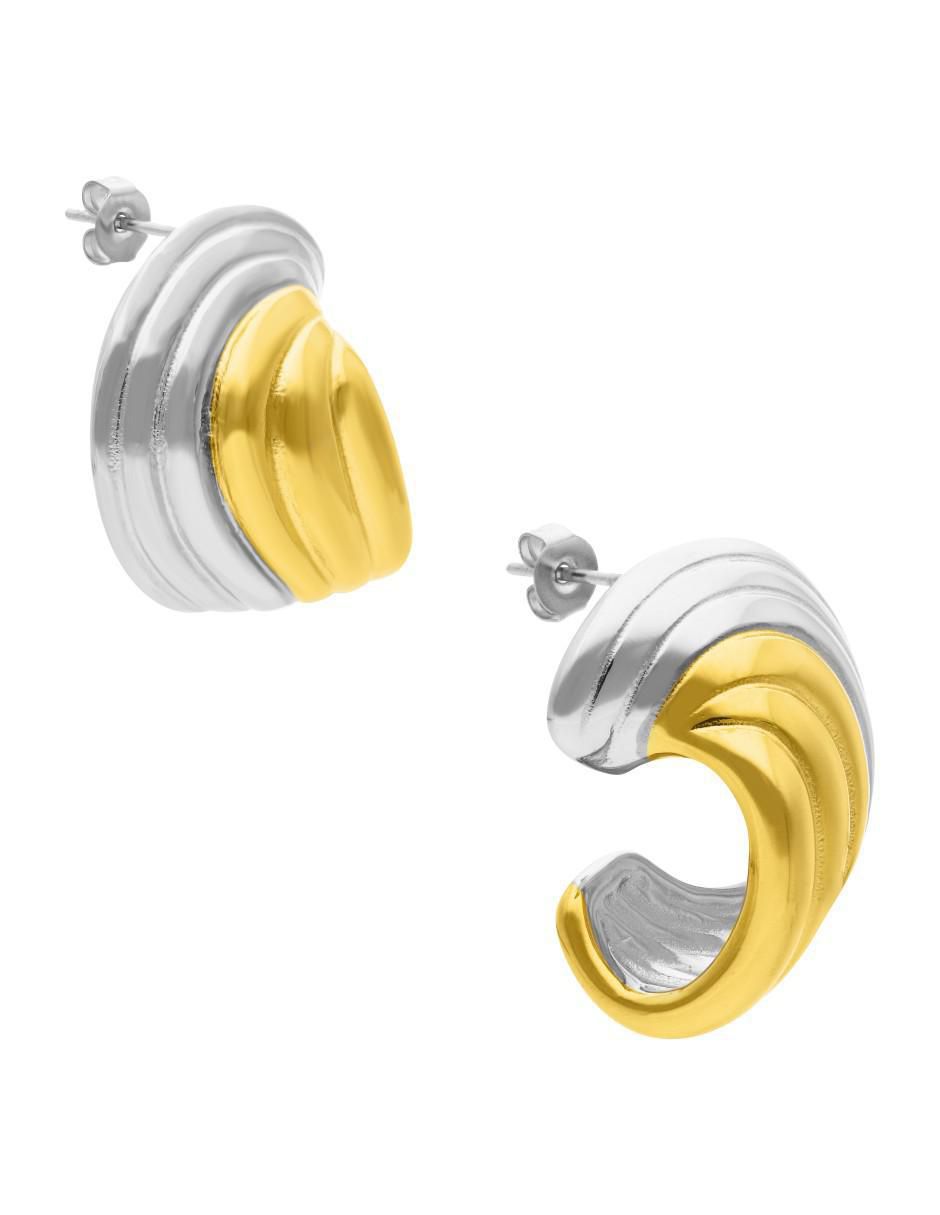 Aretes con acabado brillante 4
