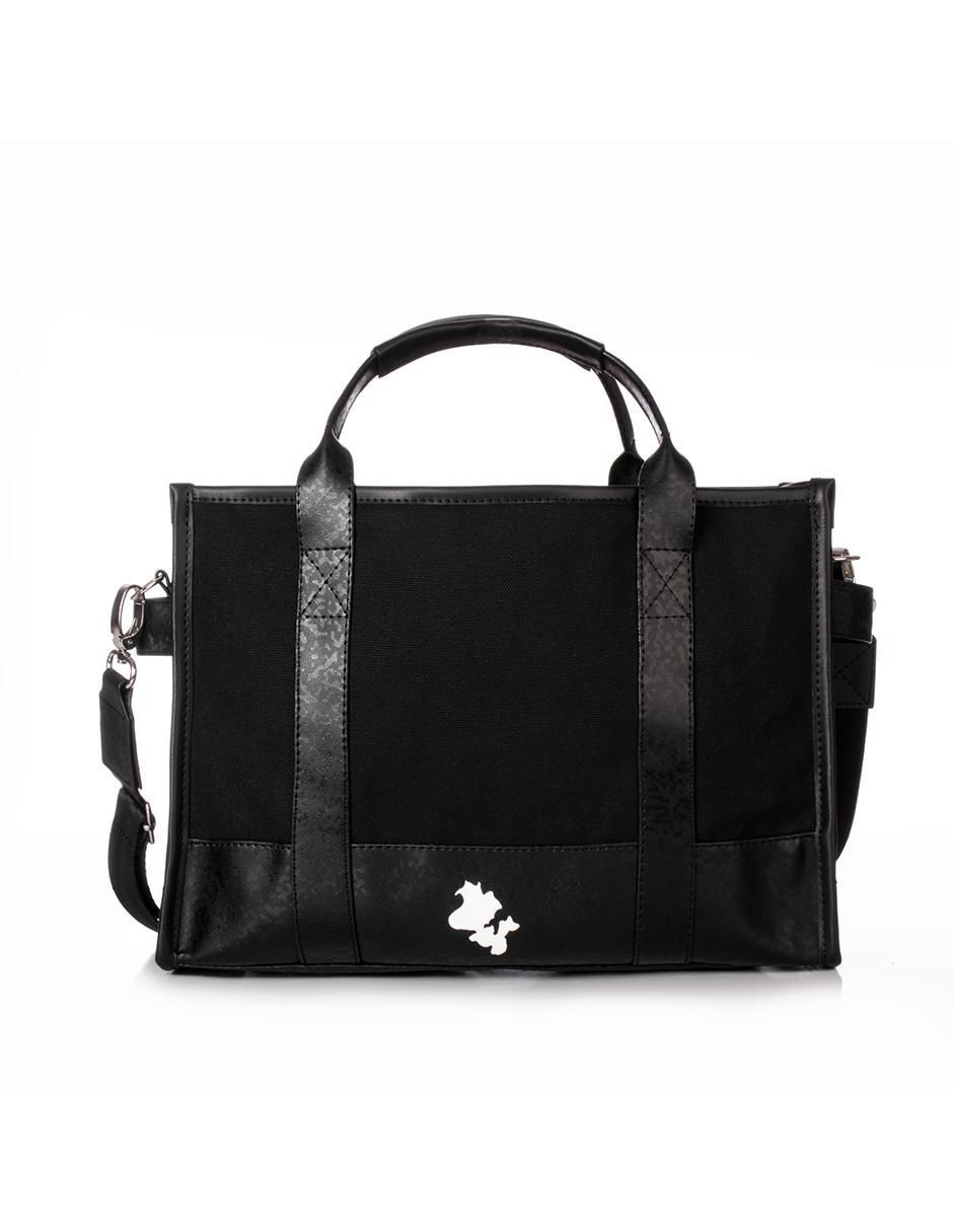 Bolsa crossbody Black Varnish Snoopy para mujer 3