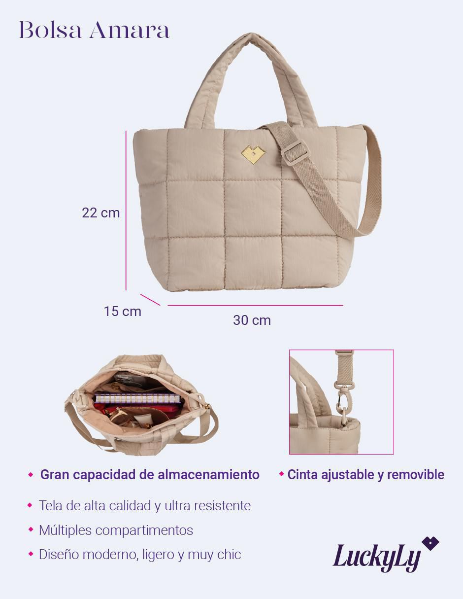 Bolsa crossbody Amara para mujer 11