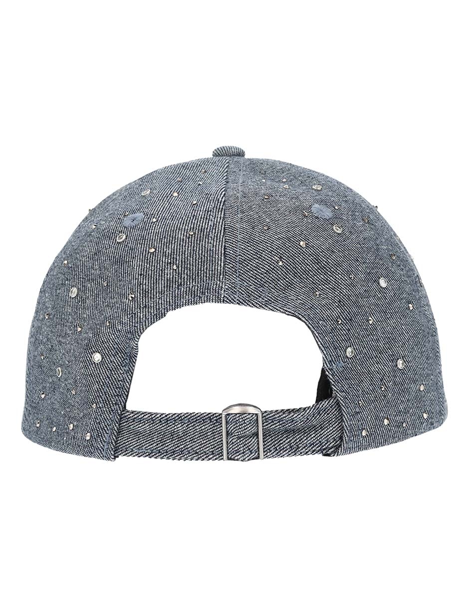 Gorra visera curva hebilla casual para mujer 4
