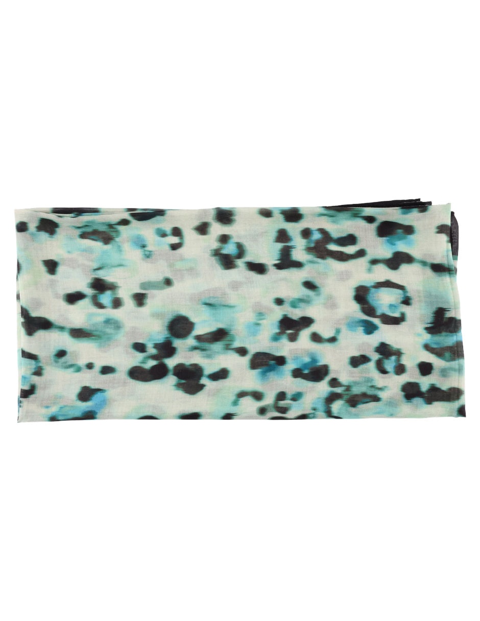 Pashmina con estampado animal print para mujer 2