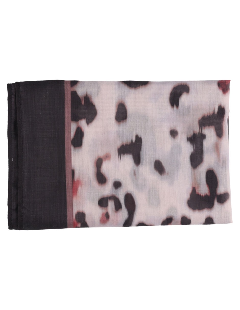 Pashmina con estampado animal print para mujer 2