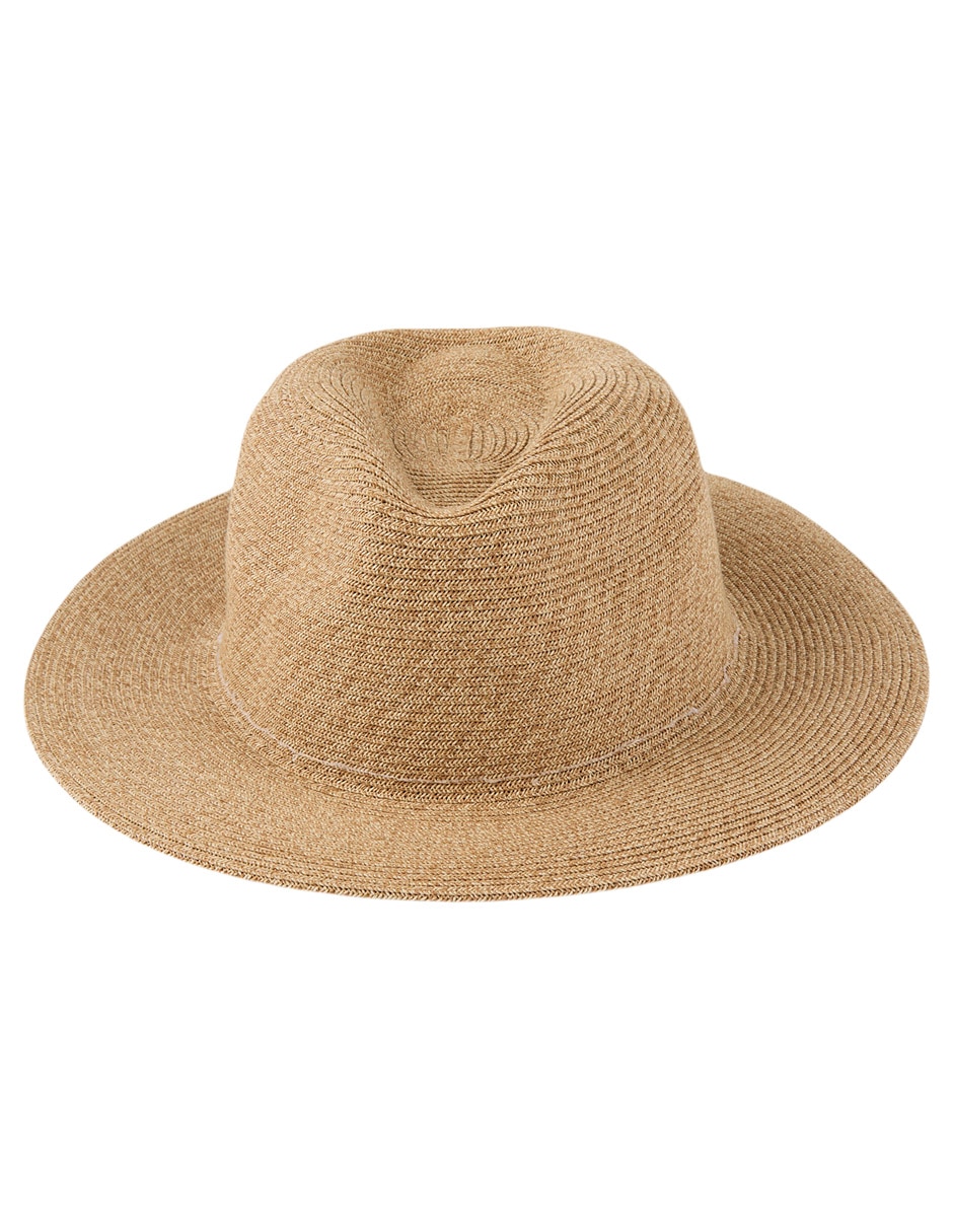 Sombrero Ala Mediana Estampado Liso 1