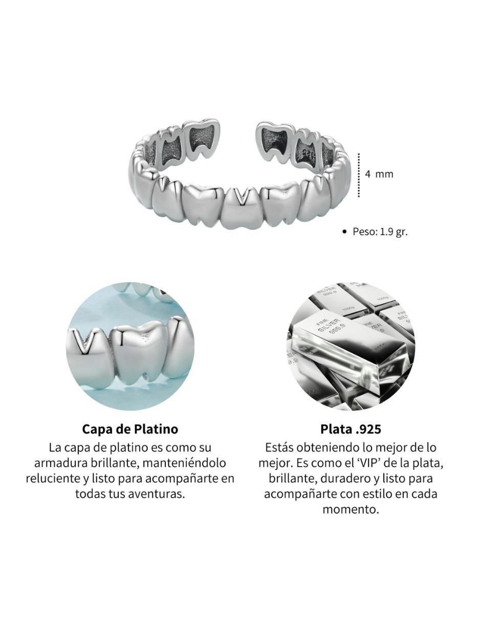 Anillo Beauty P 925 de plata pulido