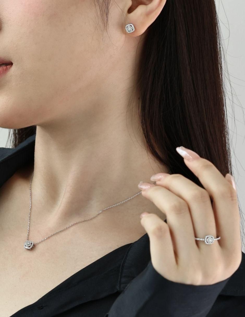 Set collar Éternelle de plata P 925 7