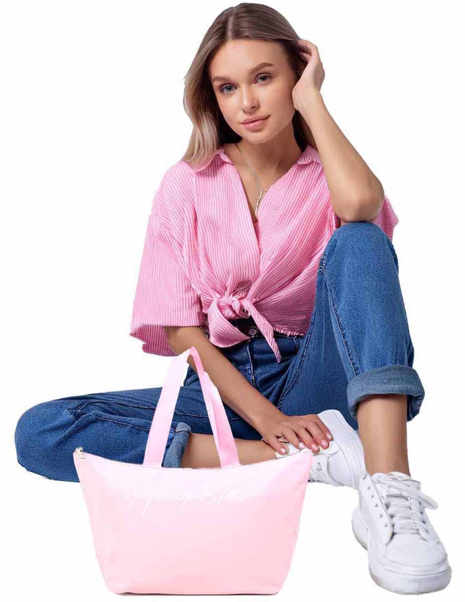 Bolsa shoulder Aéropostale Fayette para mujer 6