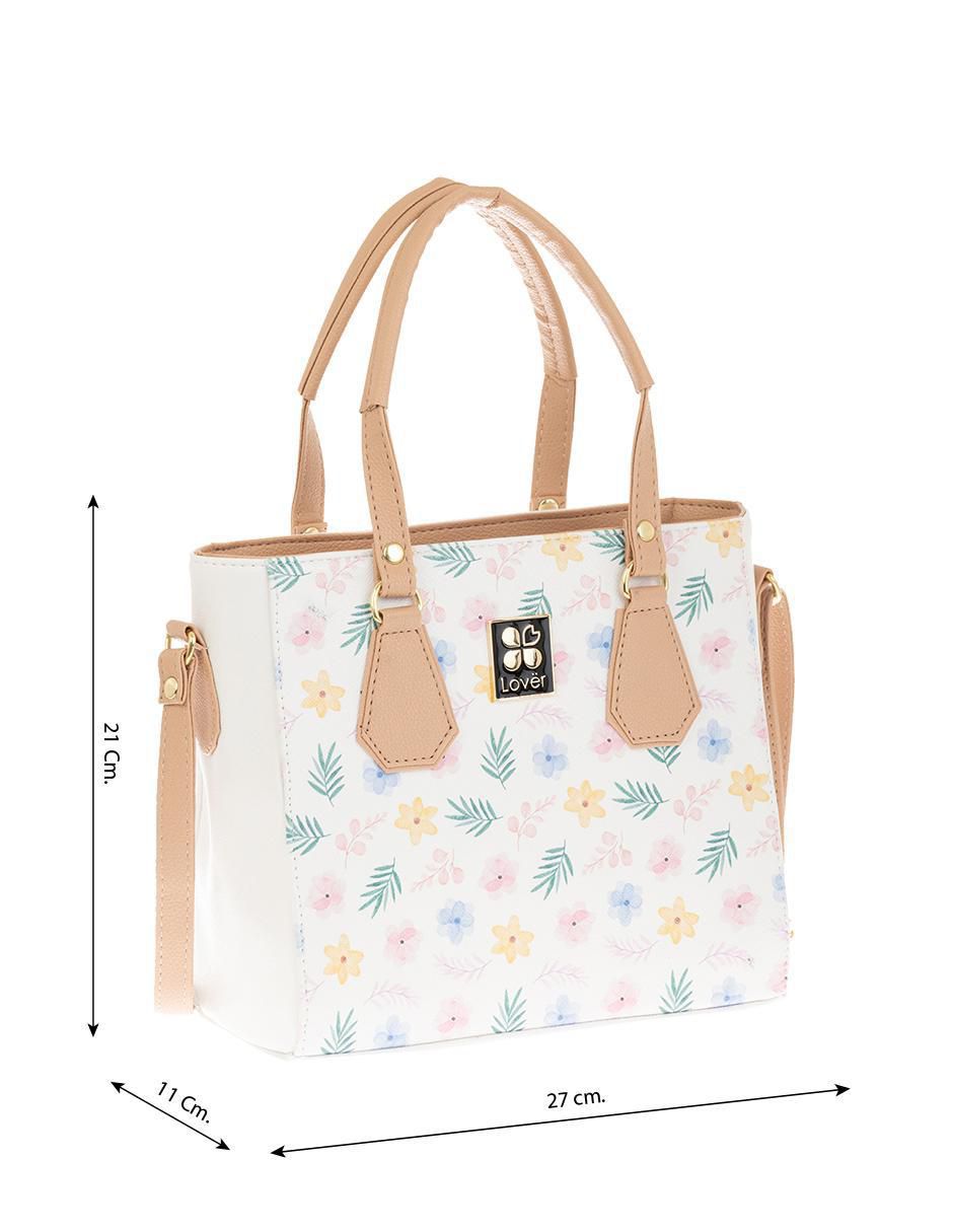 Bolsa satchel Lover Nacional para mujer 7