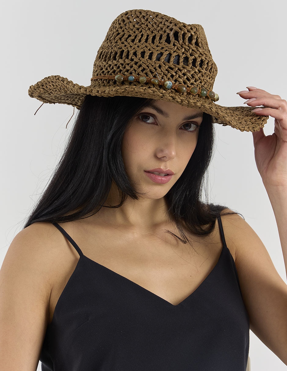Sombrero ala ancha casual 2