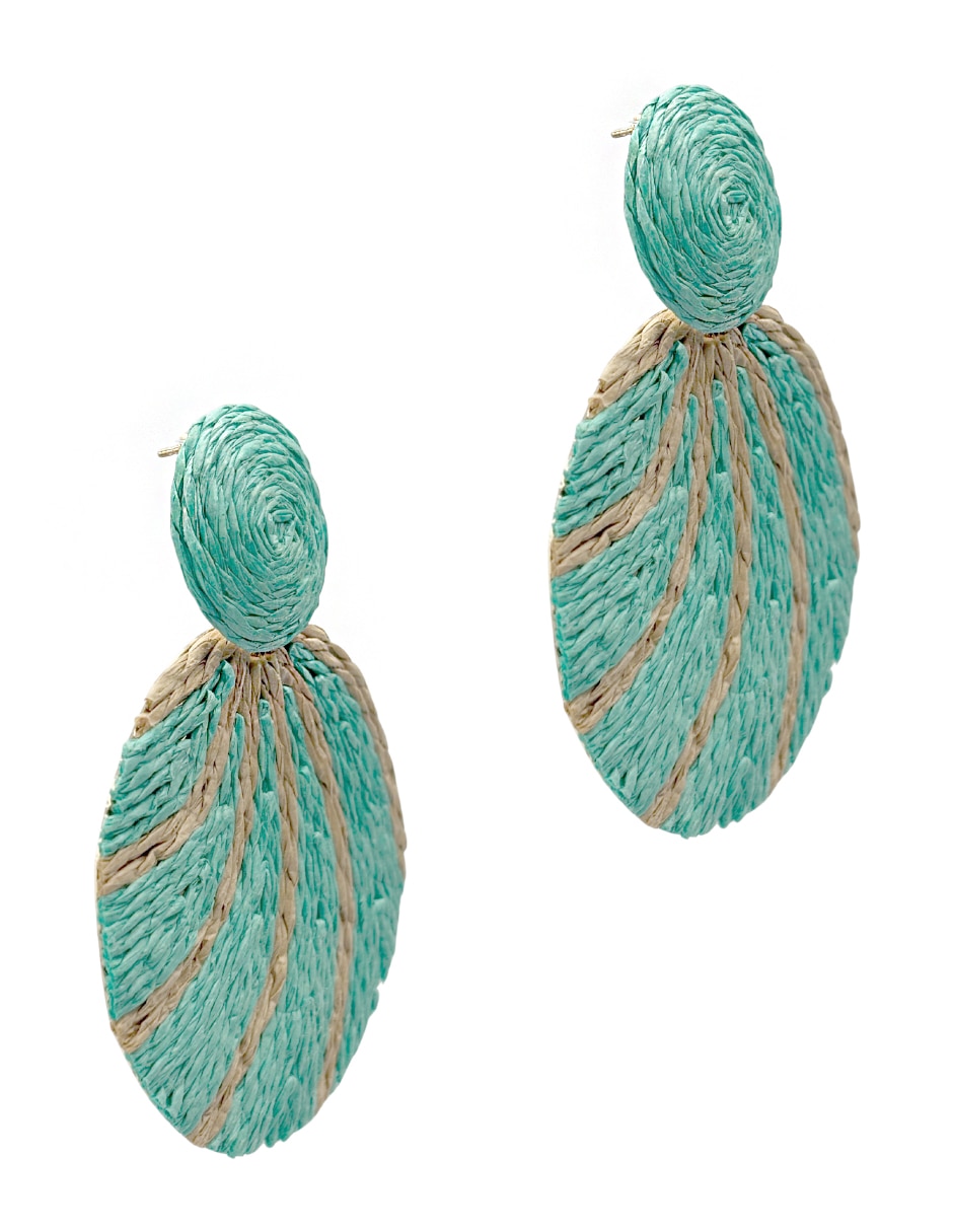 Aretes circulares con acabado texturizado 4