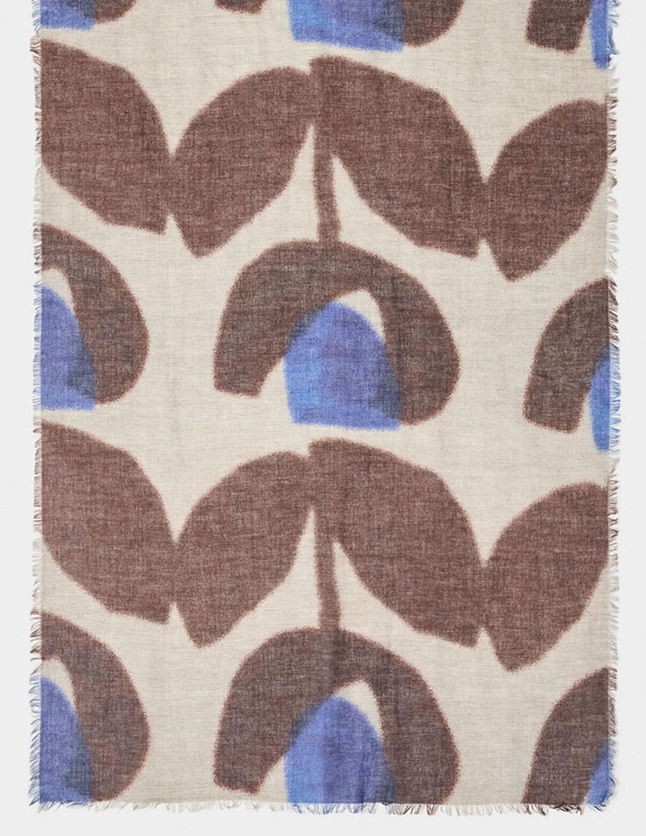 Pashmina de lana para mujer 3