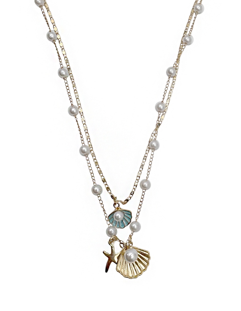 Set collar de concha 1