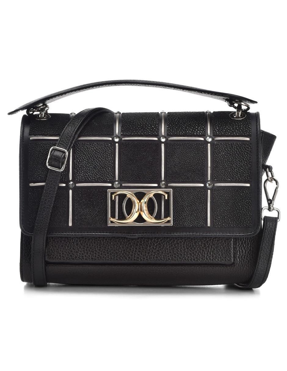 Bolsa clutch de piel para mujer
