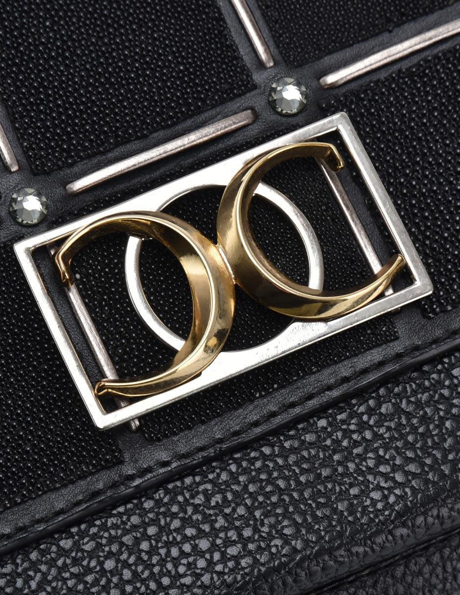 Bolsa clutch de piel para mujer 5