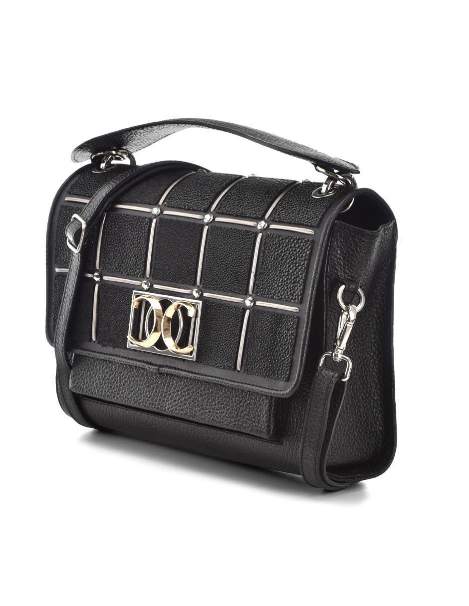 Bolsa clutch de piel para mujer