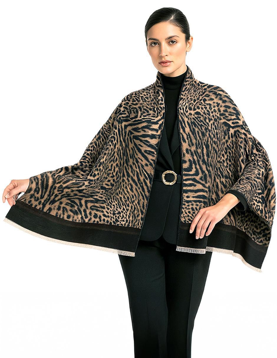 Chalina estampado animal print