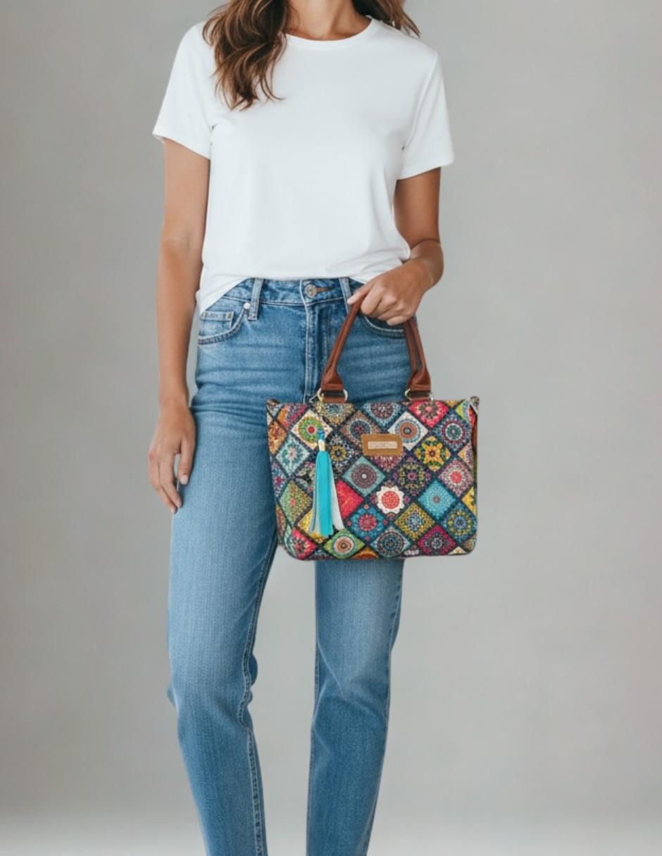 Bolsa satchel Isabel para mujer 2