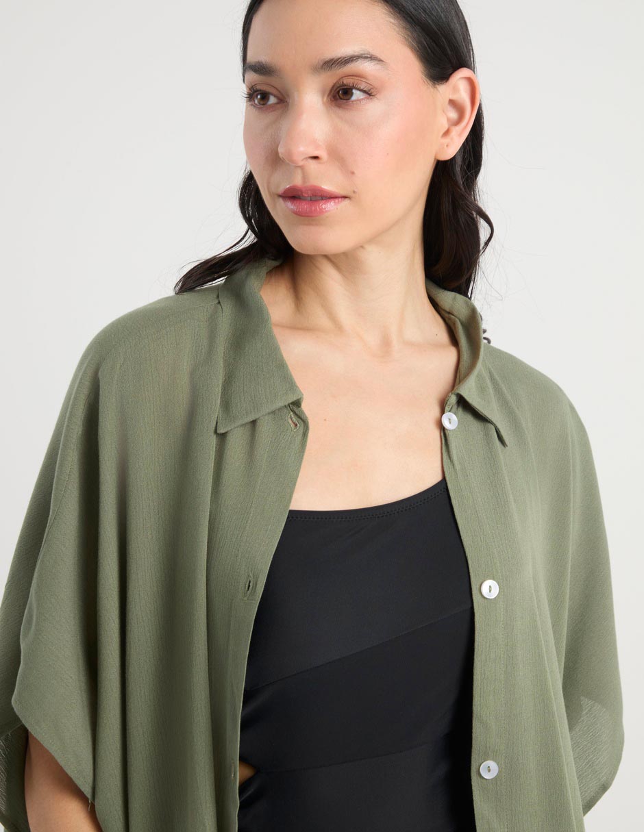 Capa/Poncho/Kimono Para Mujer 5