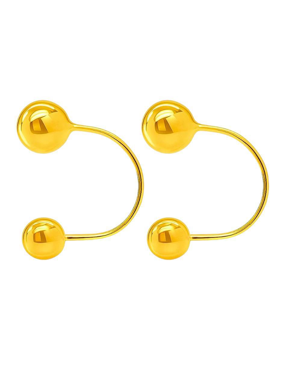 Piercing redondo Lenna de oro 10 K