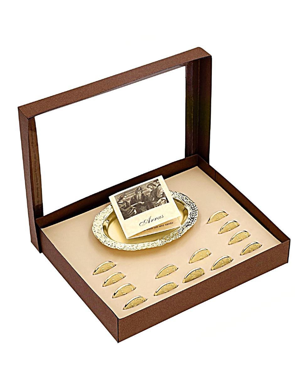 Arras matrimoniales horoz chapa de oro 18 k