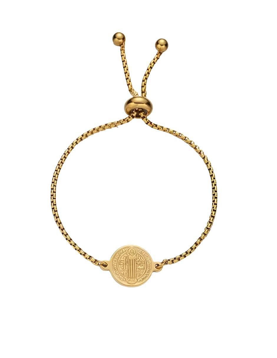 Pulsera 14 K acabado chapa de oro Pulsera 14 K acabado chapa de oro