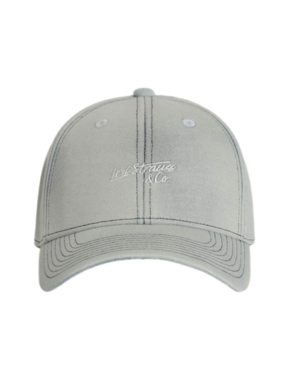 Gorra visera curva correa ajustable casual Levi's para mujer