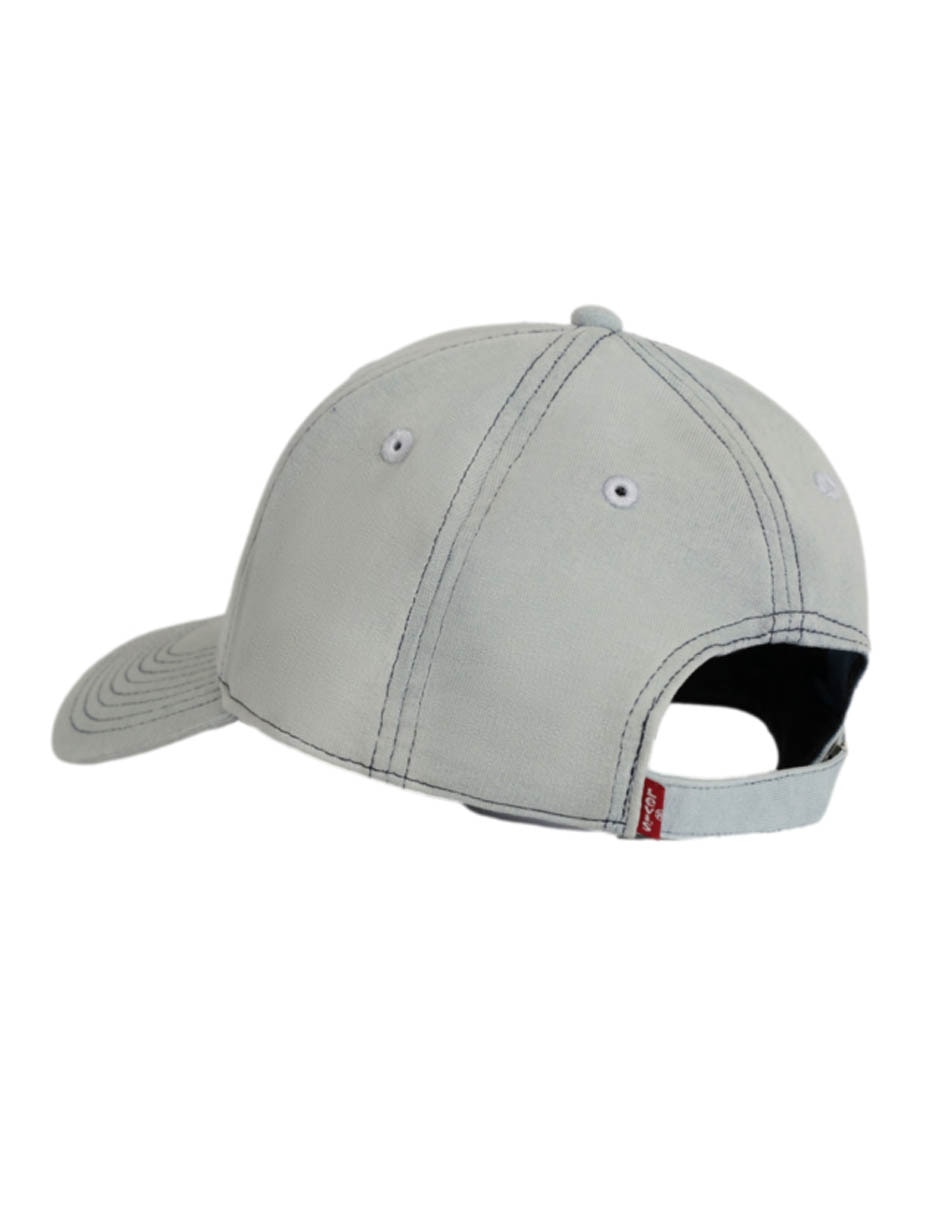 Gorra visera curva correa ajustable casual Levi's para mujer